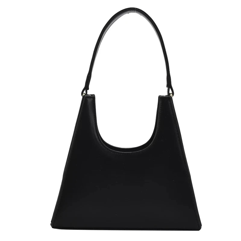 Small Solid PU Leather Shoulder Messenger Bags For Women Crossbody Handbags