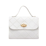 Small Stripes Messenger Bag Women Shoulder Crossbody Handbag