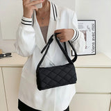 Solid Nylon Shoulder Crossbody Bag for Women