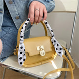 Small Square Bags For Women Messenger Bag Girl's Handbag Casual Temperament Lady