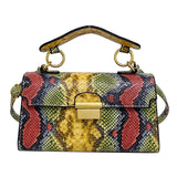 Vintage Snake Skin Pattern Shoulder Messenger Bags