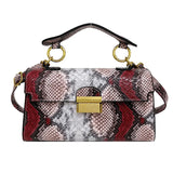 Vintage Snake Skin Pattern Shoulder Messenger Bags