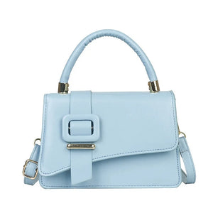 Small Square Bag for Women PU Leather Shoulder Messenger Crossbody Bag