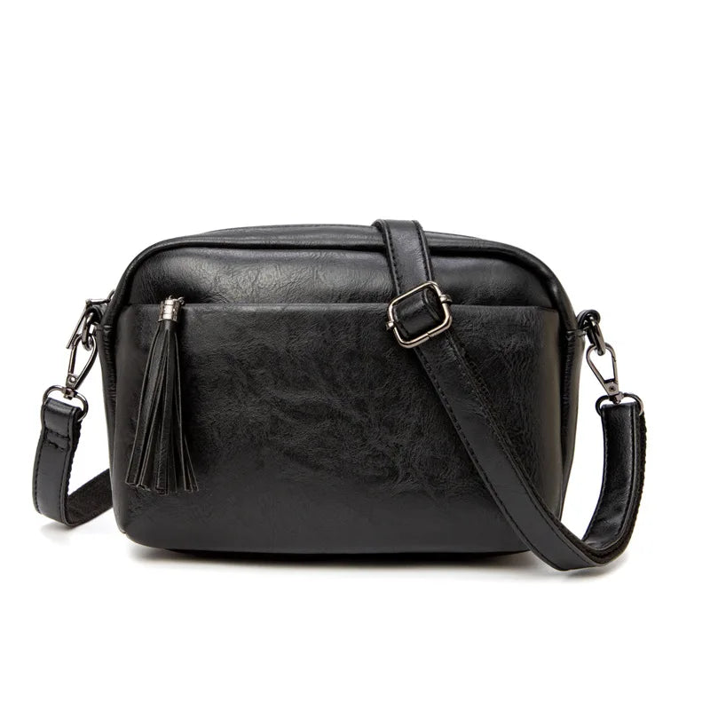 Vintage Crossbody Bag Retro Purses Pu Leather