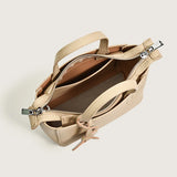 Small Tote Bag Cow Leather Smile Handbags Girls Shoulder Bags Sac A Main Femme B