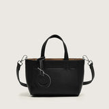 Small Tote Bag Cow Leather Smile Handbags Girls Shoulder Bags Sac A Main Femme B