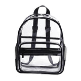 Transparent Backpack with Adjustable Straps for Stadium