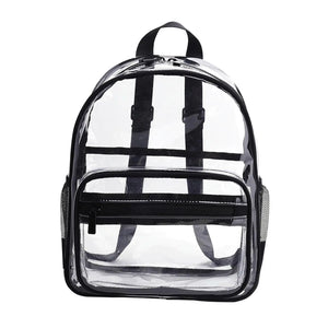 Transparent Backpack with Adjustable Straps for Stadium