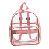 Transparent Backpack with Adjustable Straps for Stadium