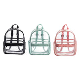 Transparent Backpack with Adjustable Straps for Stadium