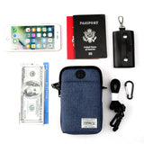 Travel Shoulder Neck Bag Messenger Passport Holder Cover Belt Pouch Crossbody