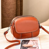 Vintage Flap Shoulder Bag PU Leather High Crossbody Messenger