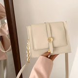 Vintage Retro Female Leather Messenger Bag