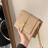 Vintage Retro Female Leather Messenger Bag
