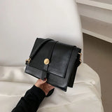 Vintage Retro Female Leather Messenger Bag