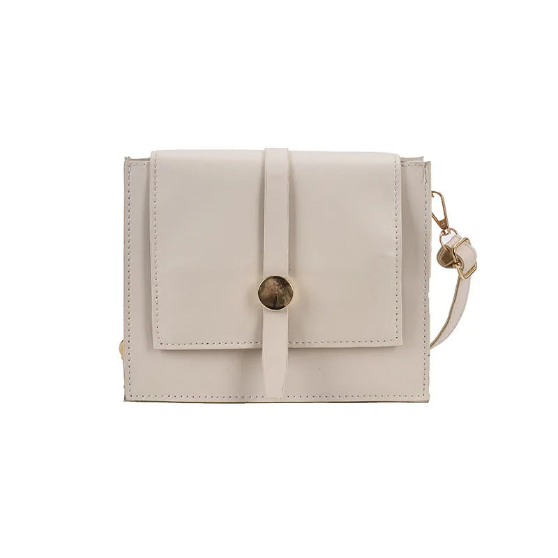 Vintage Retro Female Leather Messenger Bag