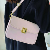 Small Women's Shoulder Bags High PU Leather Flap Crossbody Bag Handbag