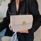 Small Women's Shoulder Bags High PU Leather Flap Crossbody Bag Handbag