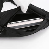 Nylon Chest Waist Pack Crossbody Bag Retro Casual Shoulder Bag
