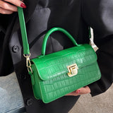 Small Women Spring Stone Pattern Crossbody Bag Handbag Purses