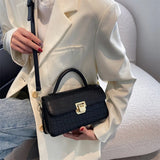 Small Women Spring Stone Pattern Crossbody Bag Handbag Purses
