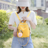 Small Women Backpack Mini Backpack Bookbag High Travel School Bag