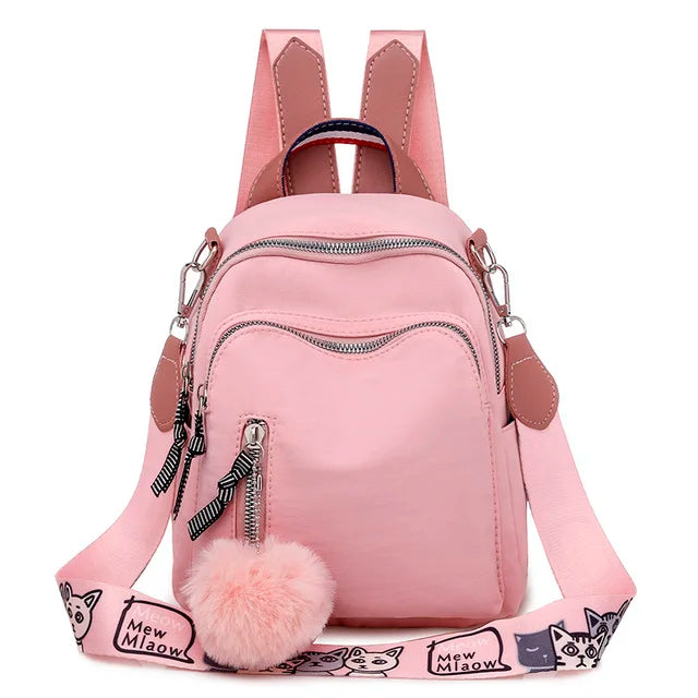 Small Women Backpack Mini Backpack Bookbag High Travel School Bag