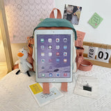 Mini Girls School Backpacks Waterproof Nylon Fabric Japanese Girl Bag