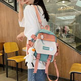Mini Girls School Backpacks Waterproof Nylon Fabric Japanese Girl Bag