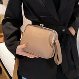 Retro Small Women Bag Clip Crossbody Bag