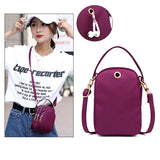 Women Small Shoulder Bag Casual Crossbody Handbag Solid Wild Phone Pouch