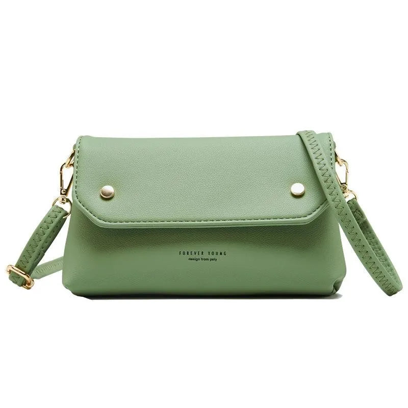 Small Pu Leather Crossbody Bag for Women Shoulder