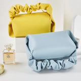 Small Women Handbag Portable Cloud Bag PU Leather