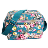 Floral Printing Women Shoulder Bag Canvas Mummy Bag