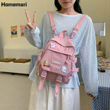 Mini Women's Backpack Waterproof Japanese Style Casual Bag