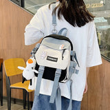 Mini Girls' Backpack Waterproof Nylon Schoolbag