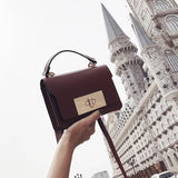 Small PU Leather Shoulder Bag Women's Messenger Bag