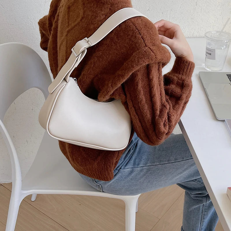 Small Women's Bag Handbags Zipper Purses Ladies Shoulder Bags