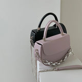 Small Women's Shoulder Messenger Bag Pu Leather Crossbody Bags Chain Mini Female