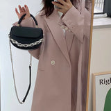 Small Women's Shoulder Messenger Bag Pu Leather Crossbody Bags Chain Mini Female
