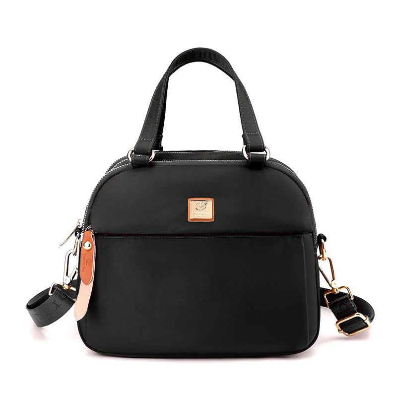 Small Women's Nylon Shoulder Bag High Crossbody Tote