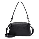 Small Zipper Pu Bags For Women Good Pu Leather Shoulder Crossbody Bag Female Sum