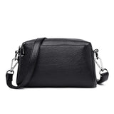 Small Zipper Pu Bags For Women Good Pu Leather Shoulder Crossbody Bag Female Sum