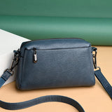 Small Zipper Pu Bags For Women Good Pu Leather Shoulder Crossbody Bag Female Sum
