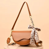 Small Women Bag Underarm Saddle Bag Casual One Shoulder Crossbody Bag