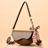 Small Women Bag Underarm Saddle Bag Casual One Shoulder Crossbody Bag