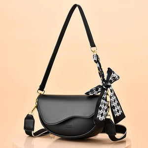 Small Women Bag Underarm Saddle Bag Casual One Shoulder Crossbody Bag