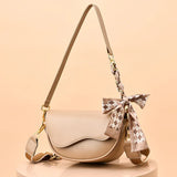 Small Women Bag Underarm Saddle Bag Casual One Shoulder Crossbody Bag