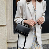 Small Bag Women Wide Shoulder Strap PU Female Bag