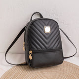 Small Leather Backpack for Women